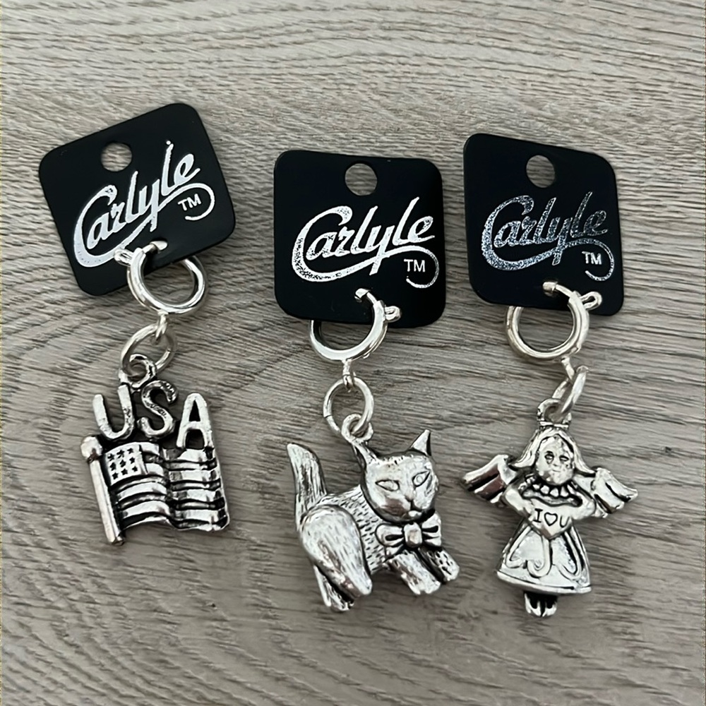 Set of 3 Carlyle Charms